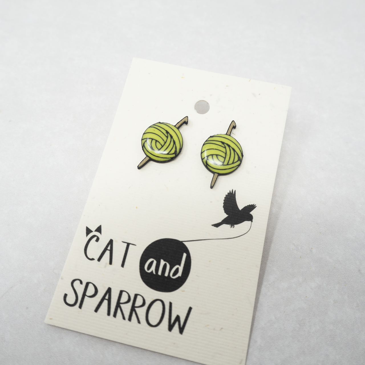 3D-Printed Knit/Crochet Earrings