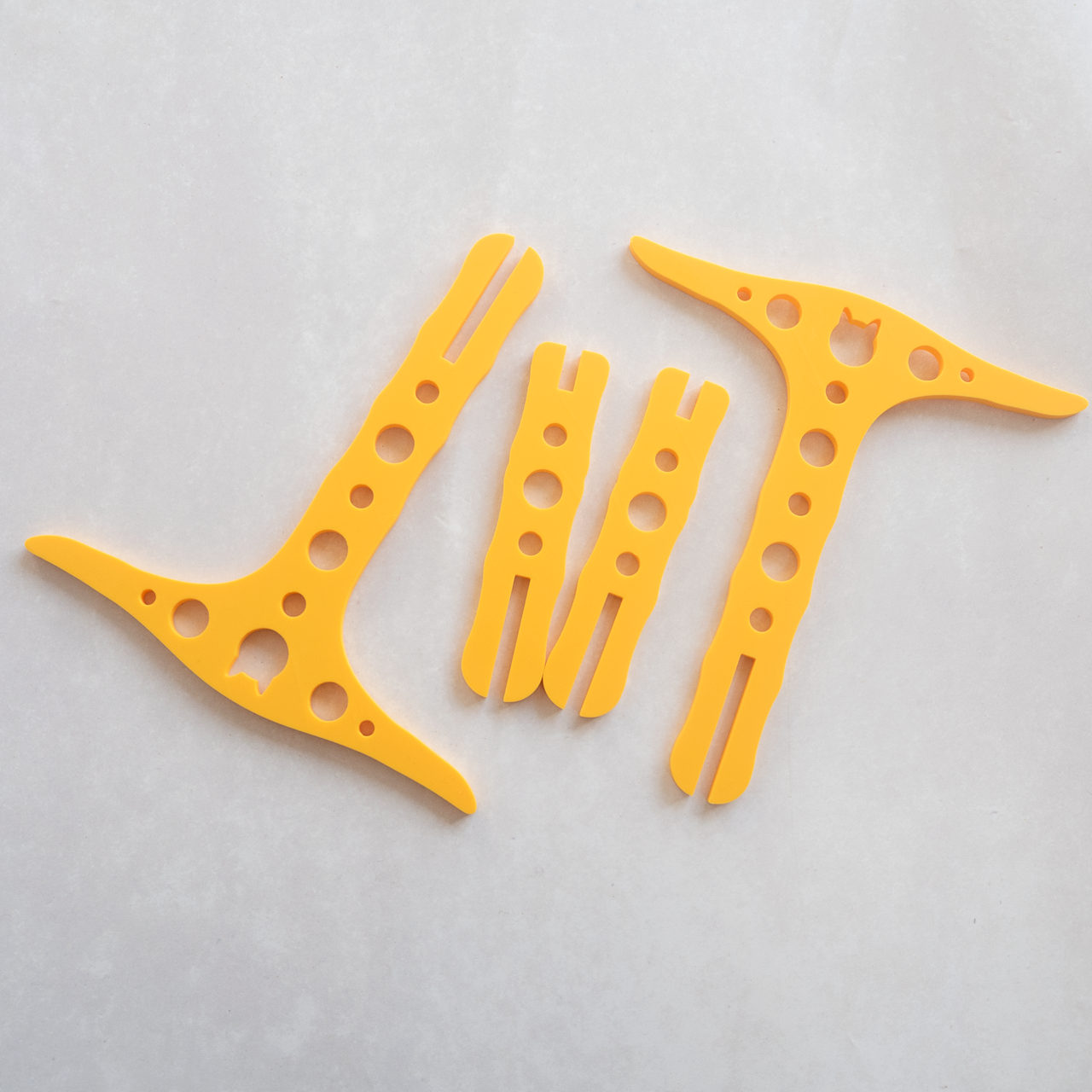 Modular Niddy Noddy with Extender - 3D Printed by Cat & Sparrow