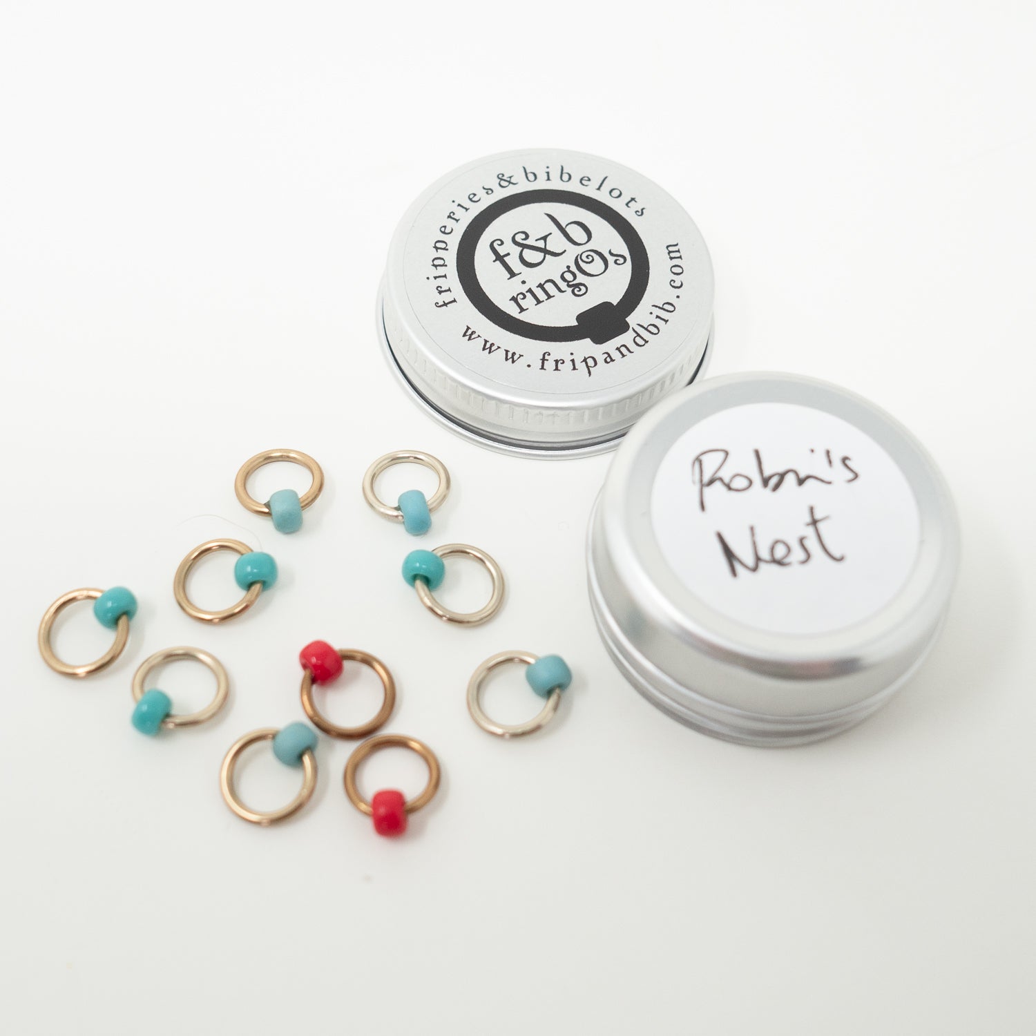 RingOs Knitting Stitch Markers by Fripperies & Bibelots