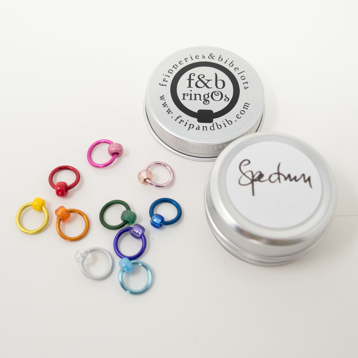 RingOs Knitting Stitch Markers by Fripperies & Bibelots