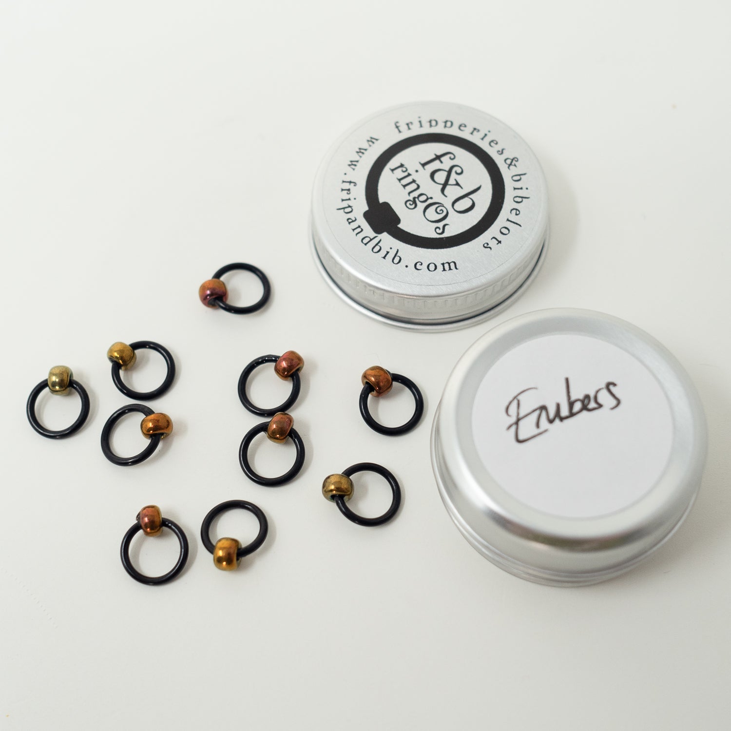 RingOs Knitting Stitch Markers by Fripperies & Bibelots