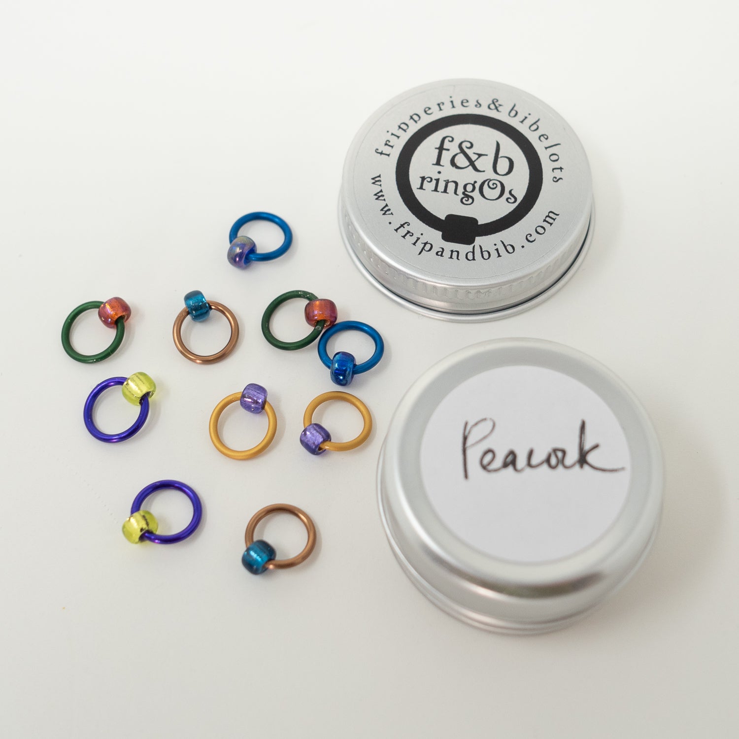 RingOs Knitting Stitch Markers by Fripperies & Bibelots