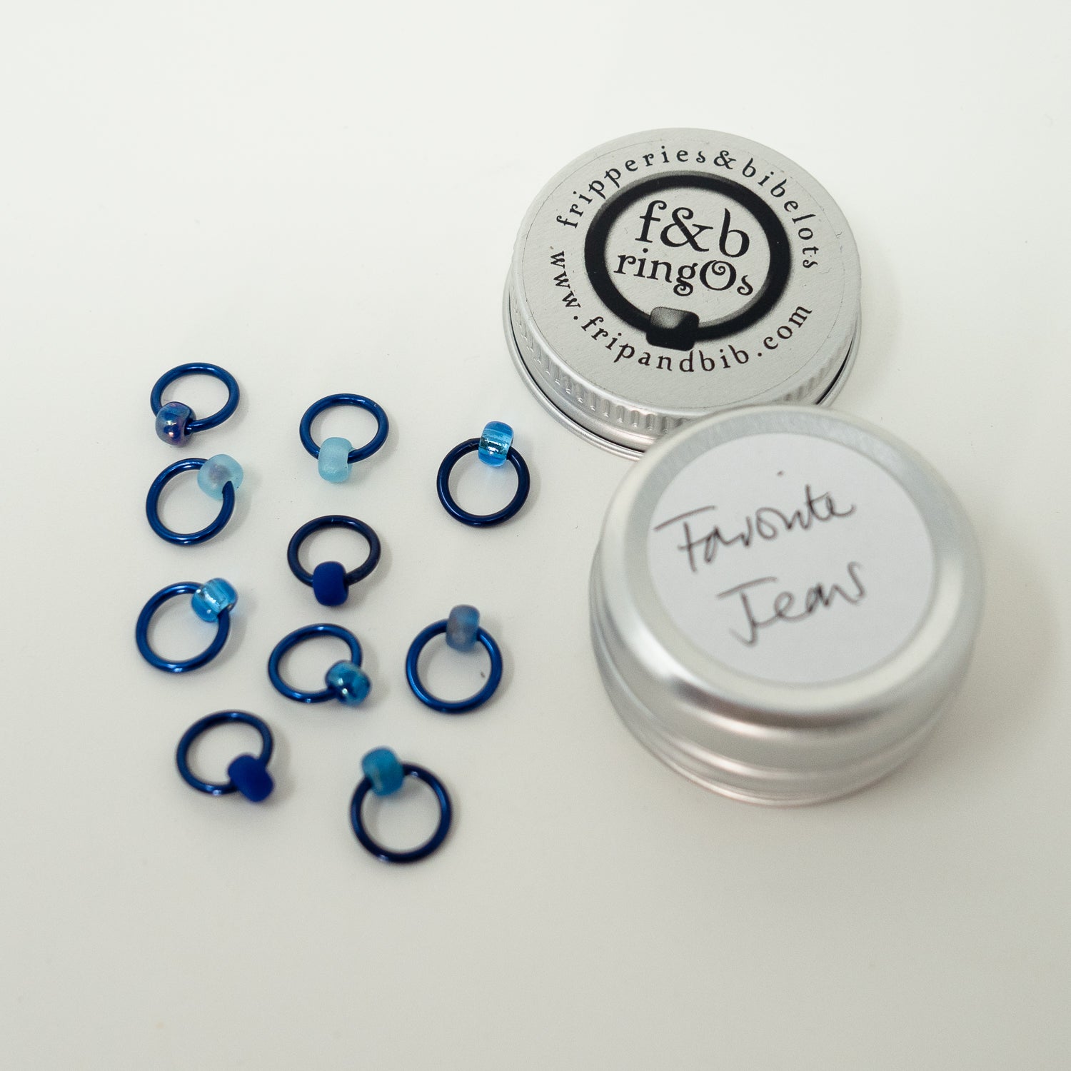 RingOs Knitting Stitch Markers by Fripperies & Bibelots