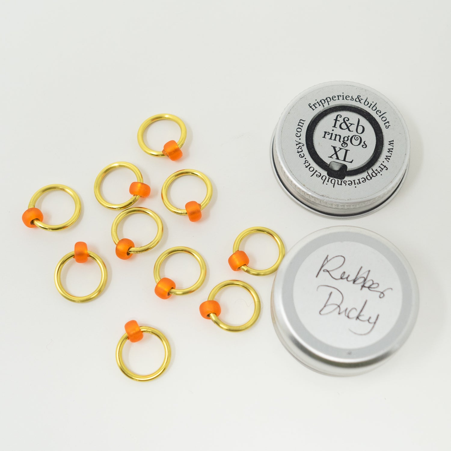 RingOs XL Stitch Markers by Fripperies & Bibelots