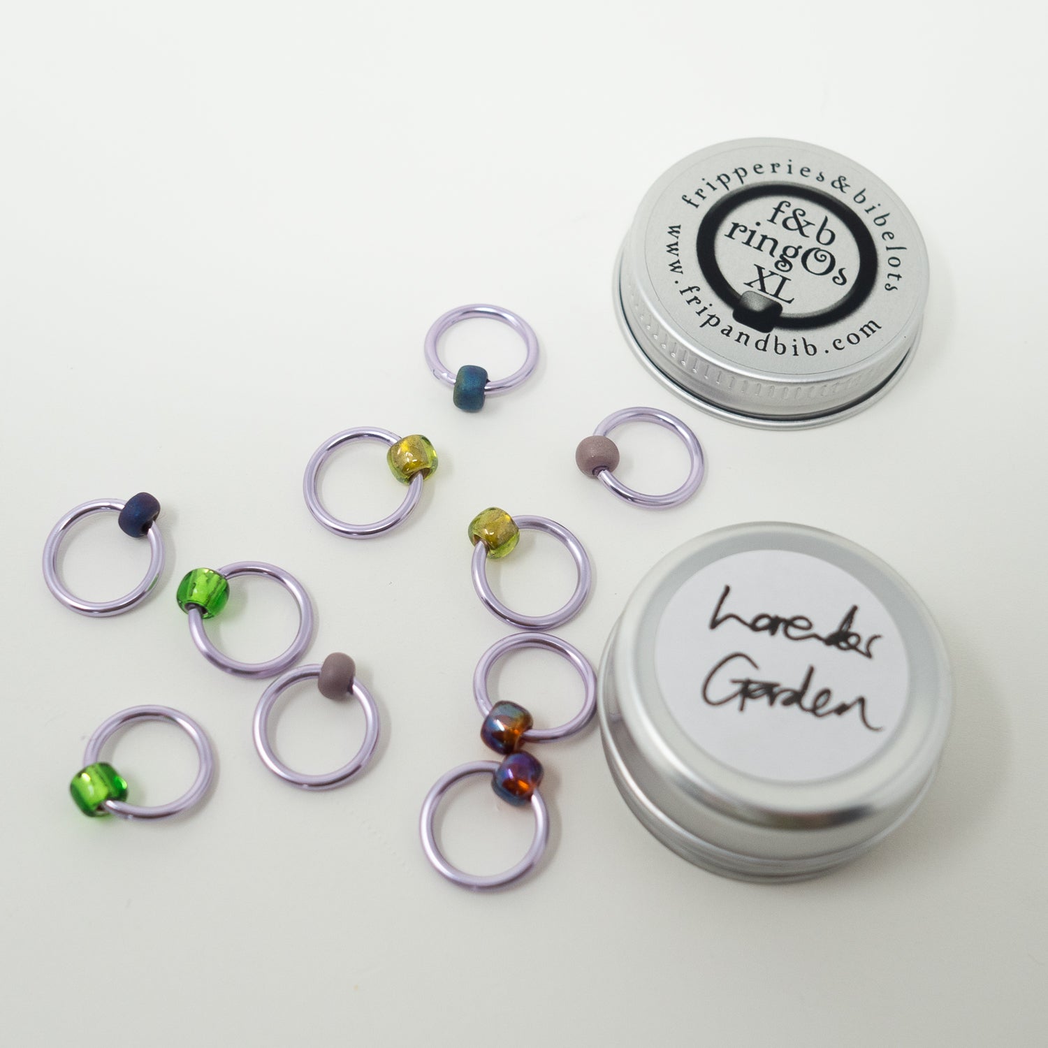 RingOs XL Stitch Markers by Fripperies & Bibelots