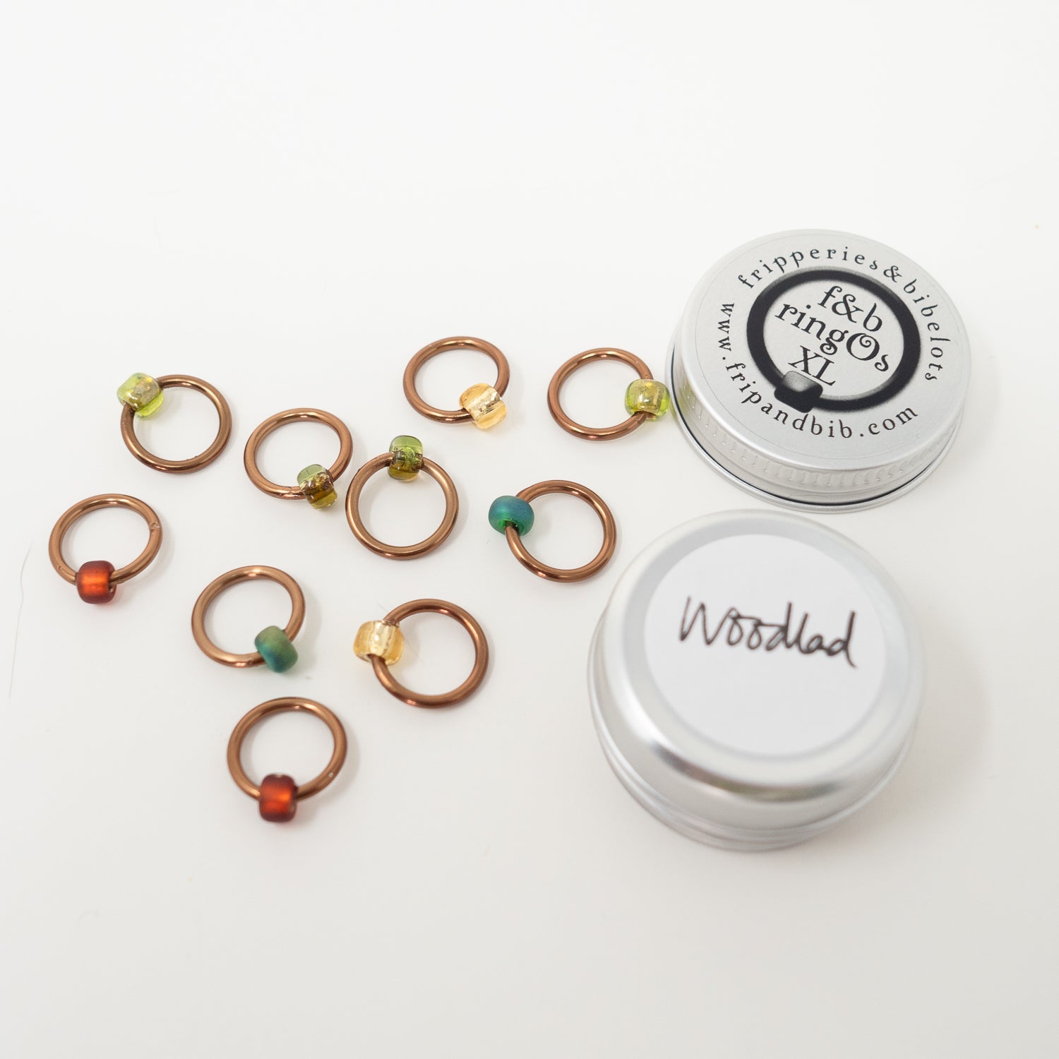 RingOs XL Stitch Markers by Fripperies & Bibelots
