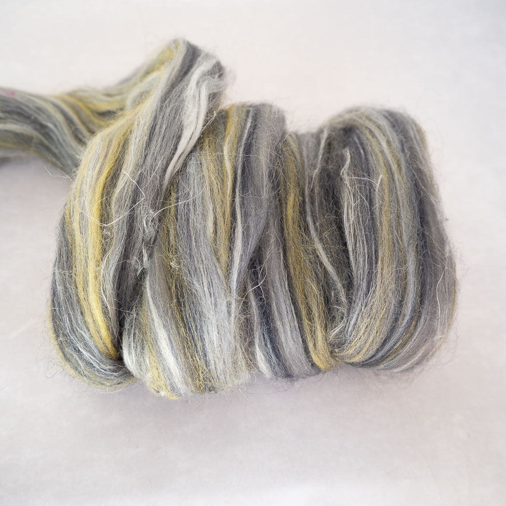 Winter Crags - Shetland/Flax Combed Top - 50g