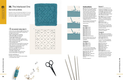 Learn to Knit in 50 Squares by Anna Pantelous