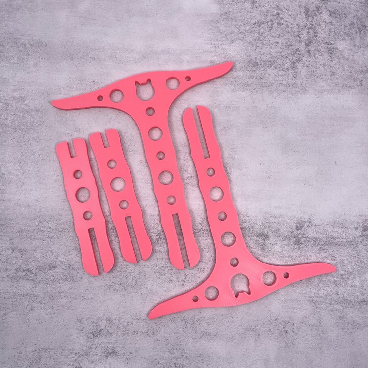 Modular Niddy Noddy with Extender - 3D Printed by Cat & Sparrow