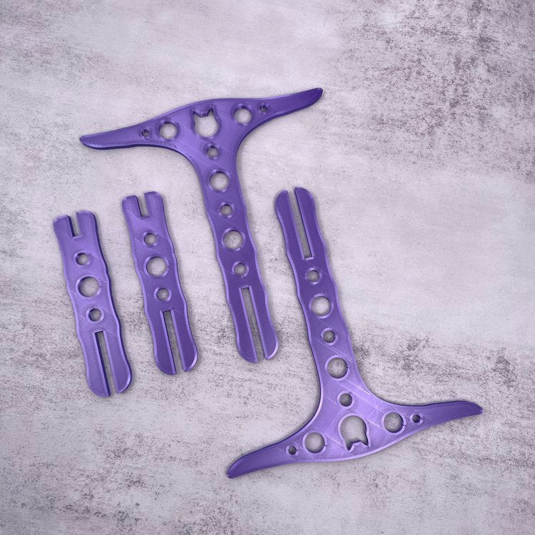 Modular Niddy Noddy with Extender - 3D Printed by Cat & Sparrow