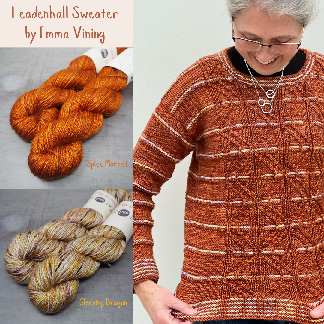 Leadenhall Sweater by Emma Vining - Kit