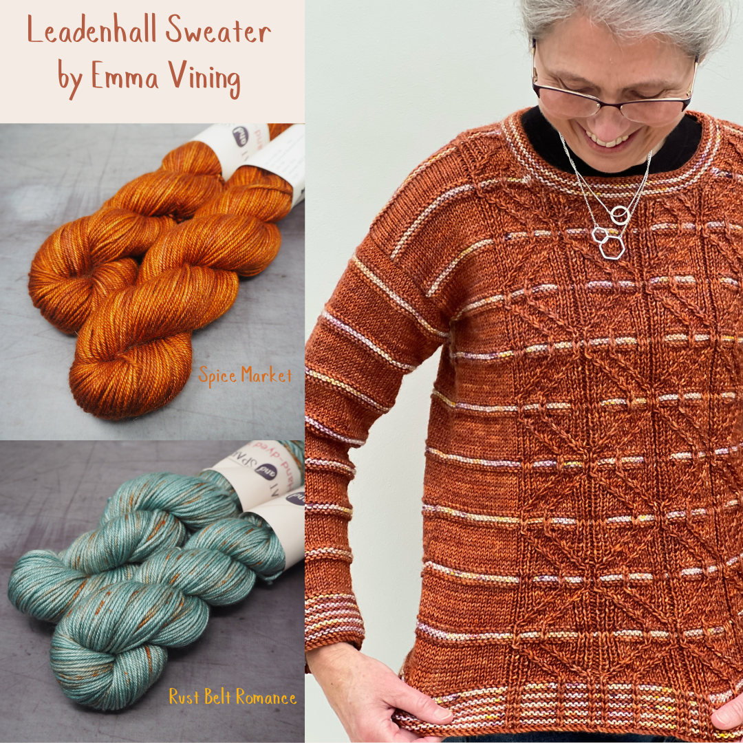 Leadenhall Sweater by Emma Vining - Kit