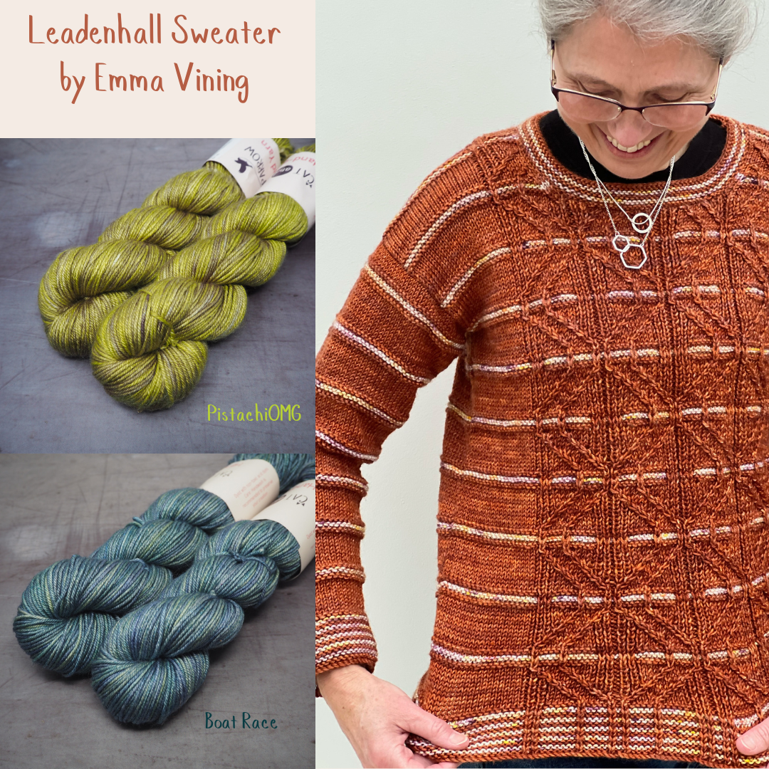 Leadenhall Sweater by Emma Vining - Kit