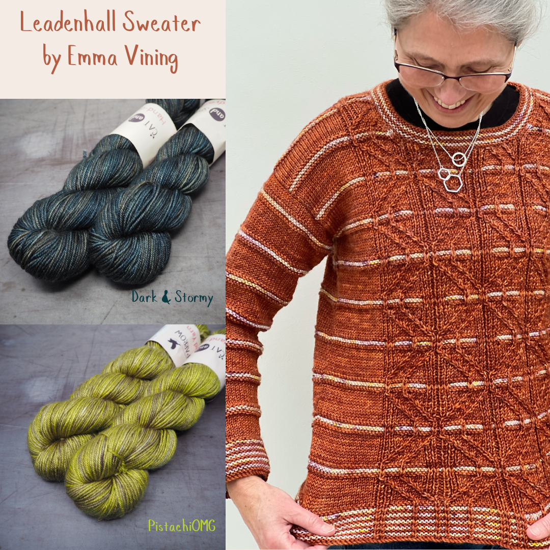 Leadenhall Sweater by Emma Vining - Kit