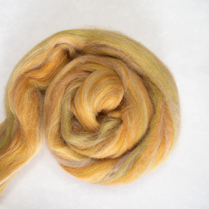 Woodsmoke - Bluefaced Leicester/Cashmere Combed Top - 50g