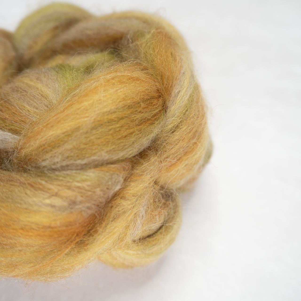 Woodsmoke - Bluefaced Leicester/Cashmere Combed Top - 50g
