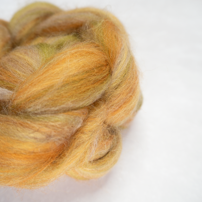 Woodsmoke - Bluefaced Leicester/Cashmere Combed Top - 50g