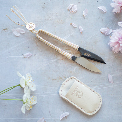 Shozaburo Thread Snips with Iga Silk Braid by Cohana