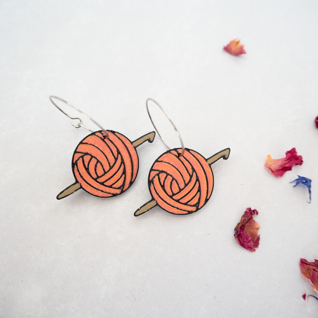 Knit/Crochet Earrings