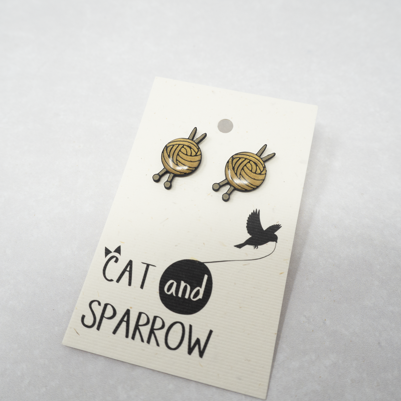 3D-Printed Knit/Crochet Earrings
