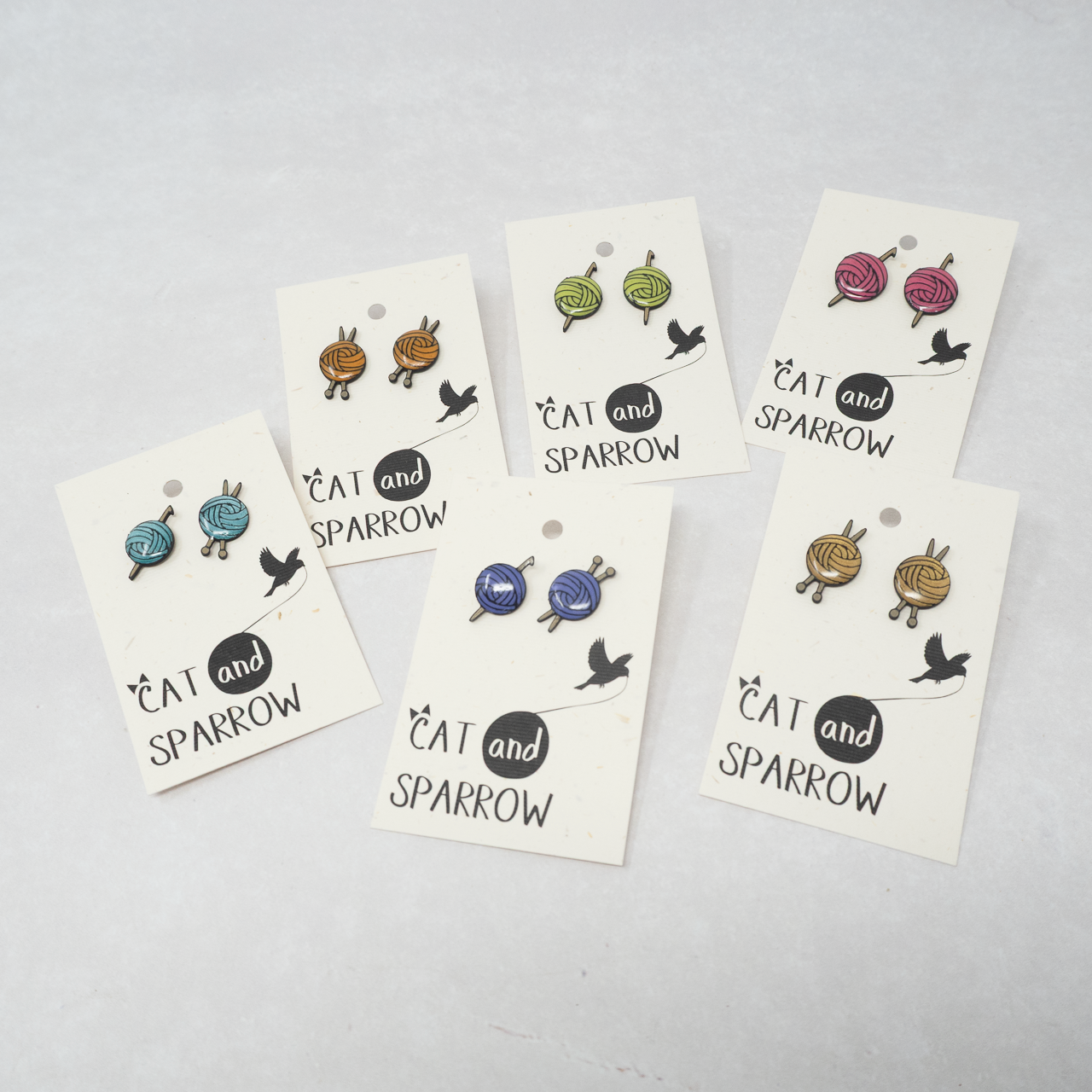 3D-Printed Knit/Crochet Earrings