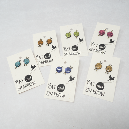 3D-Printed Knit/Crochet Earrings