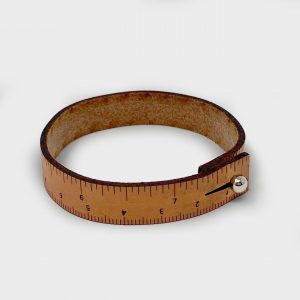 Crossover Industries Leather Wrist Ruler - Single Wrap