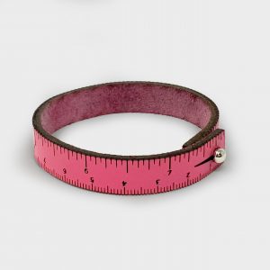 Crossover Industries Leather Wrist Ruler - Single Wrap