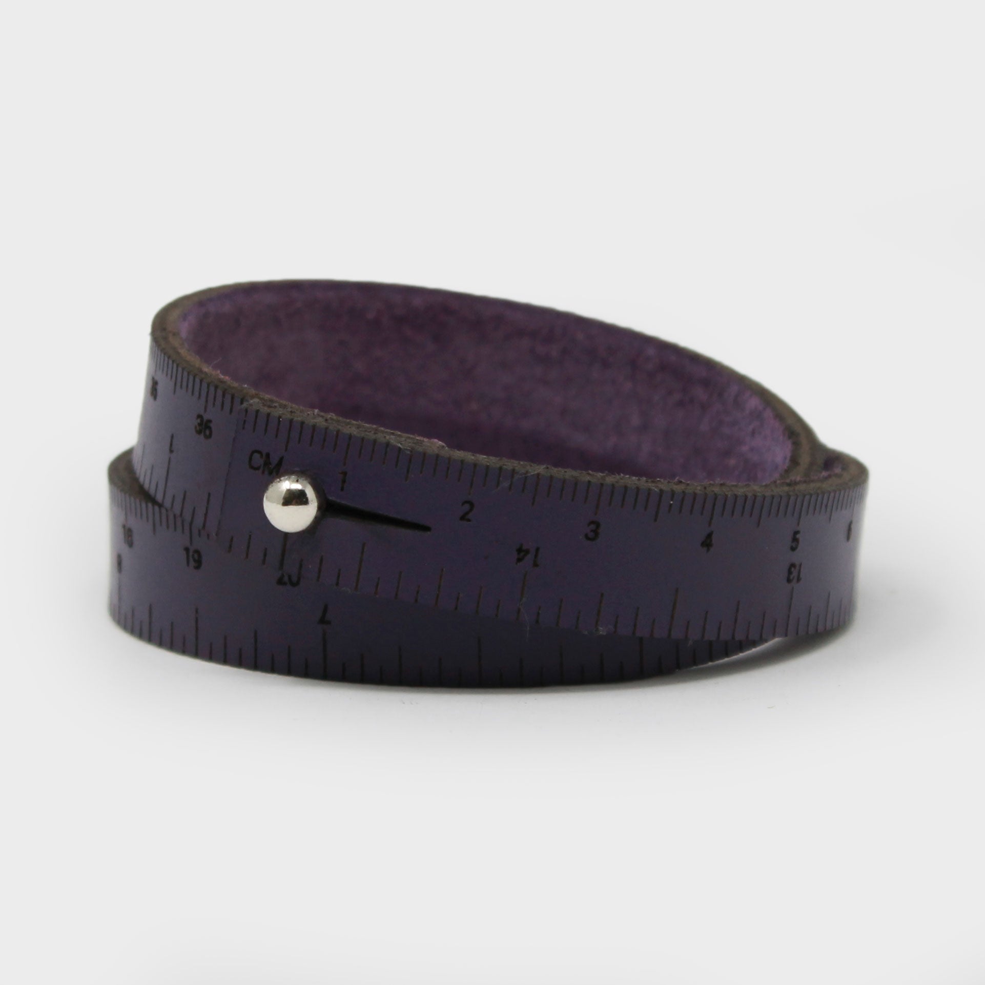 Wrist Measuring Ruler Leather Wrist Ruler (Double wrap) - the perfect craft tape measure ...