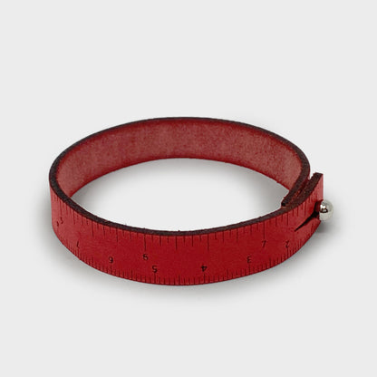 Crossover Industries Leather Wrist Ruler - Single Wrap