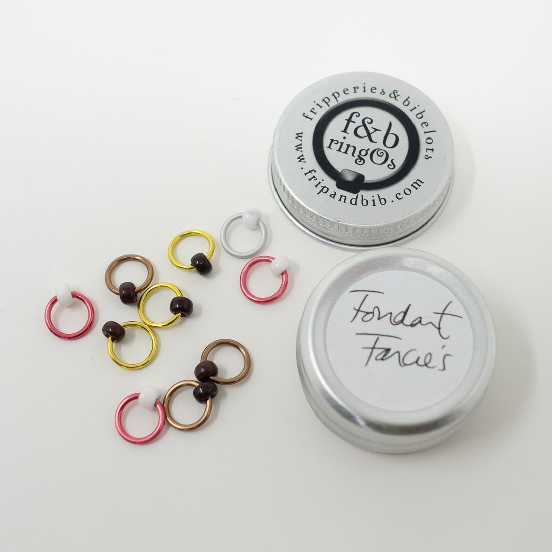 RingOs Knitting Stitch Markers by Fripperies & Bibelots