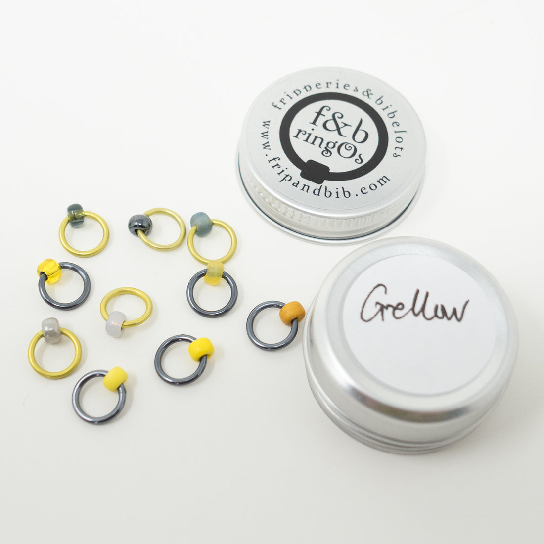 RingOs Knitting Stitch Markers by Fripperies &amp; Bibelots