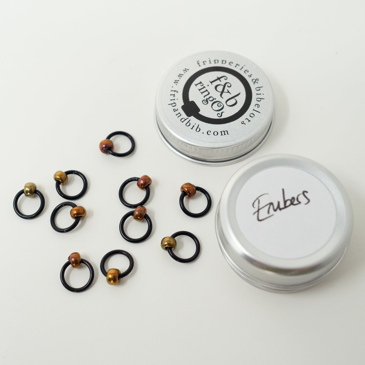 RingOs Stitch Markers by Fripperies & Bibelots