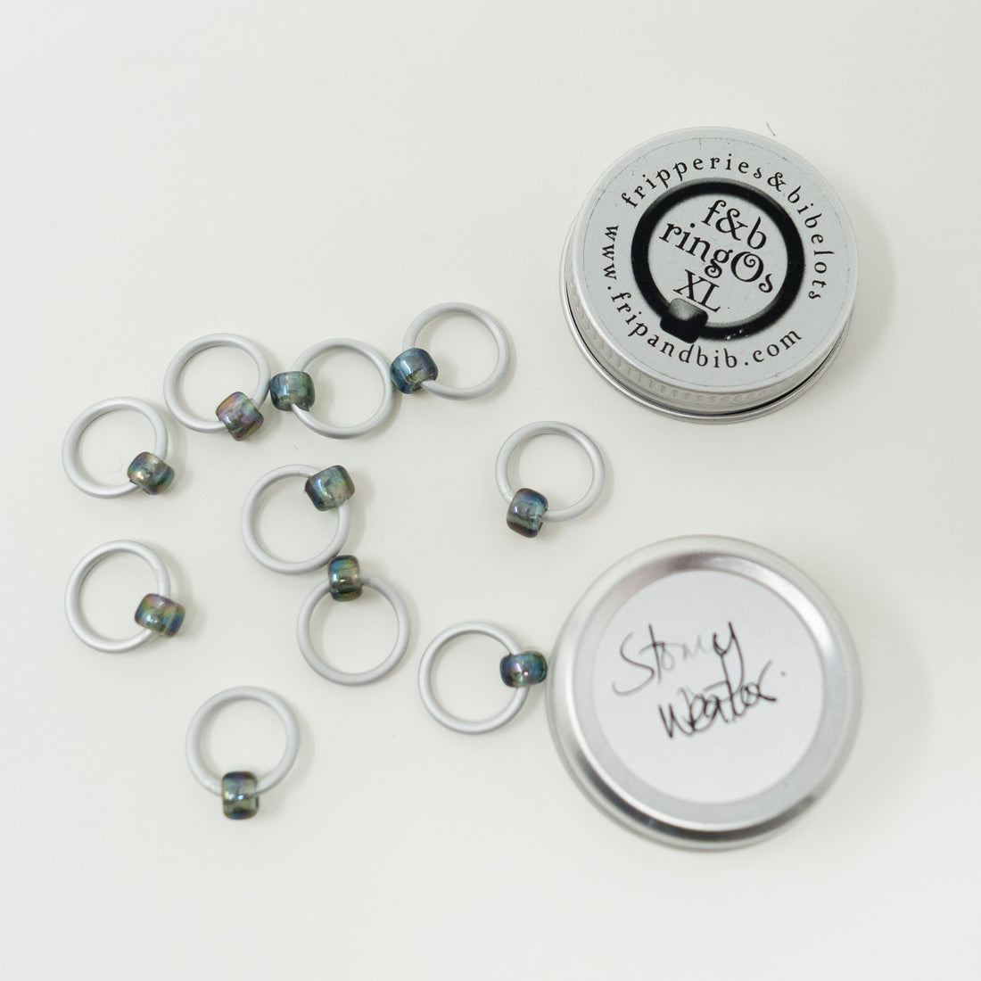 RingOs XL Stitch Markers by Fripperies &amp; Bibelots