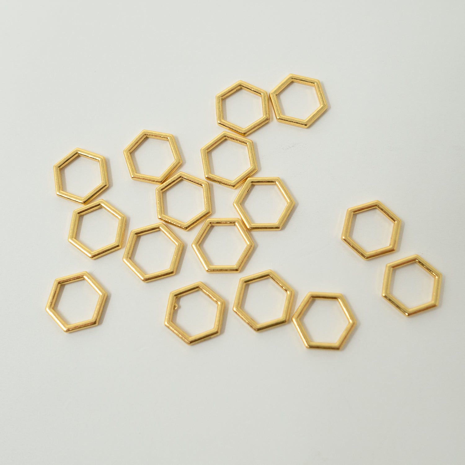 Simple Solid Rings Stitch Markers by Fripperies and Bibelots