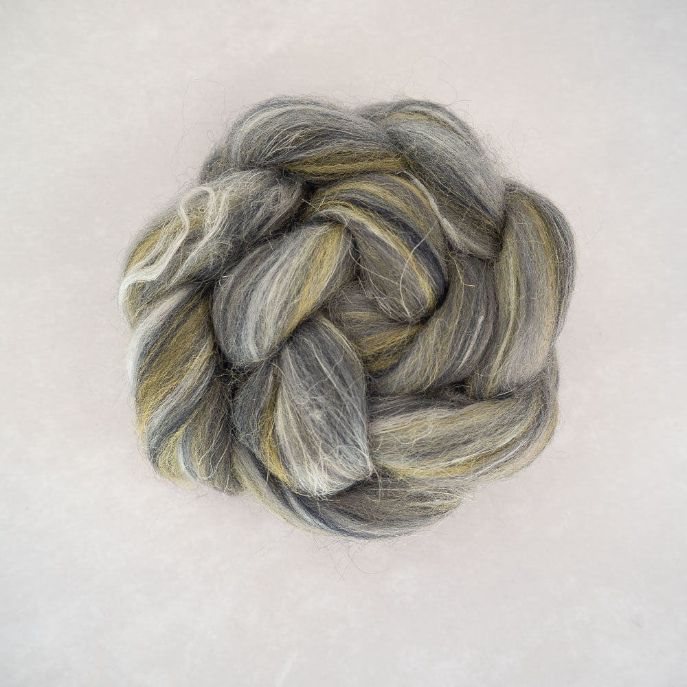 Winter Crags - Shetland/Flax Combed Top - 50g