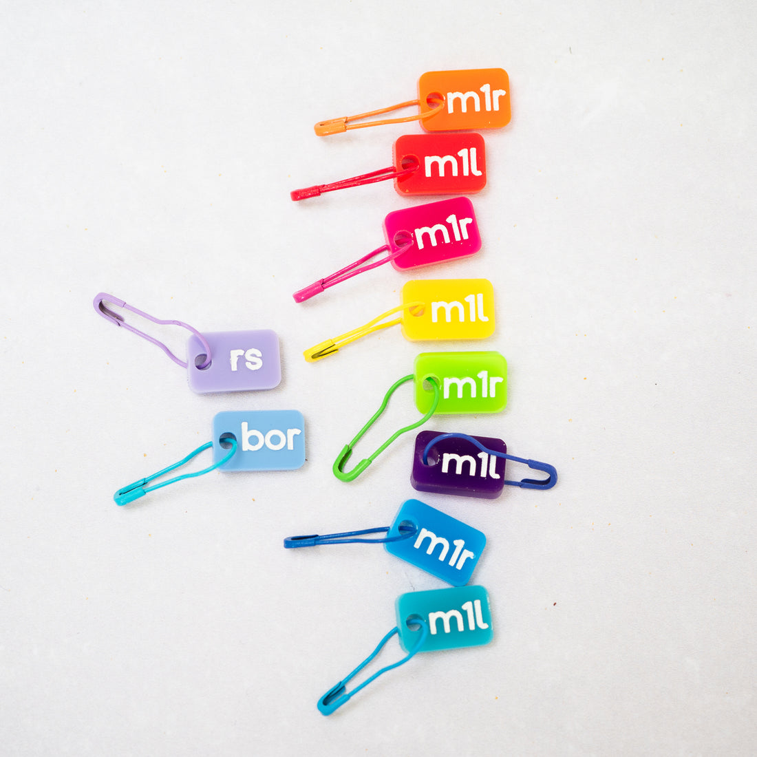 Rainbow Stitch Markers