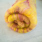 Girl from Mars - Merino/Corriedale/Mulberry silk/Sari silk