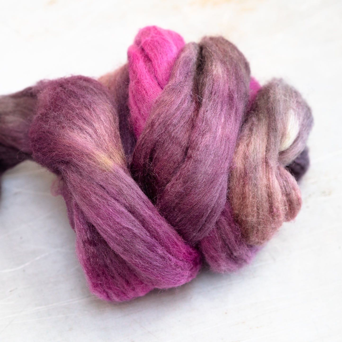 On Wednesdays We Wear Pink - Polwarth/Shetland/Silk