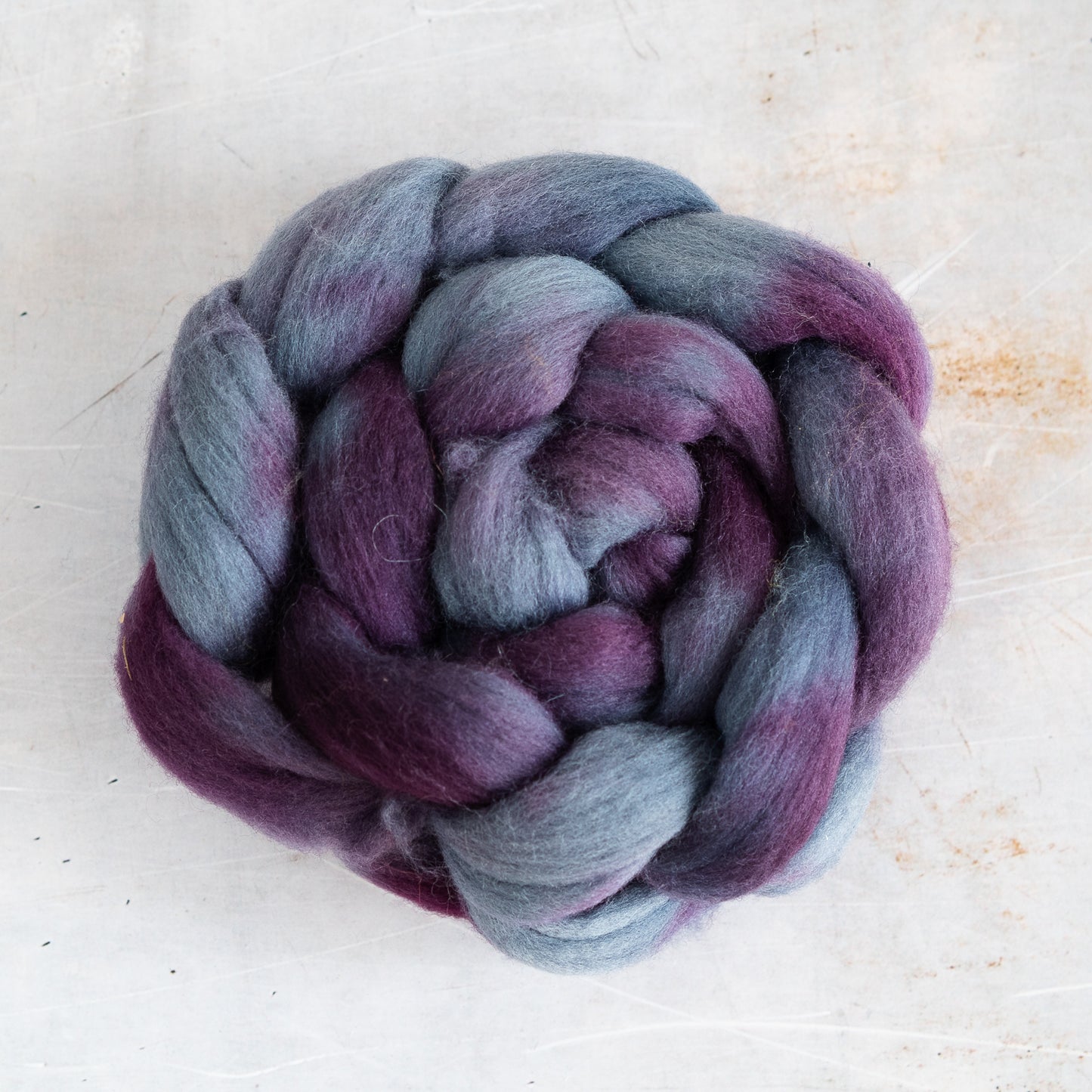 polwarth wool purple