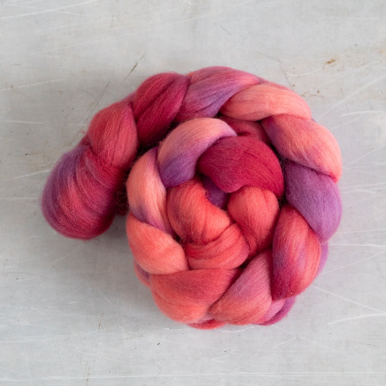 polwarth wool red pink