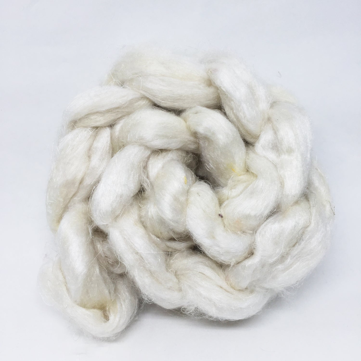 Recycled Sari Silk Roving - 25g