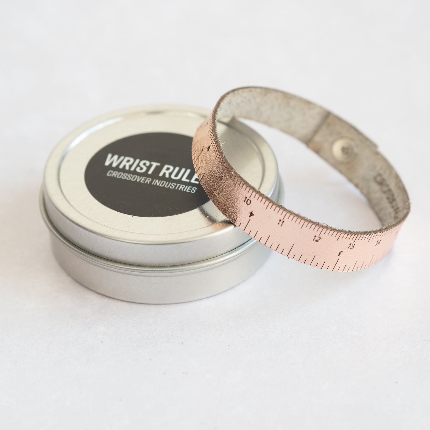 Crossover Industries Leather Wrist Ruler - Single Wrap - Cat and Sparrow UK